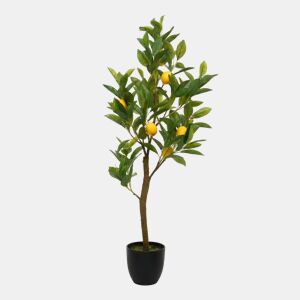 Planta floral artificial LIMONERO 92cm