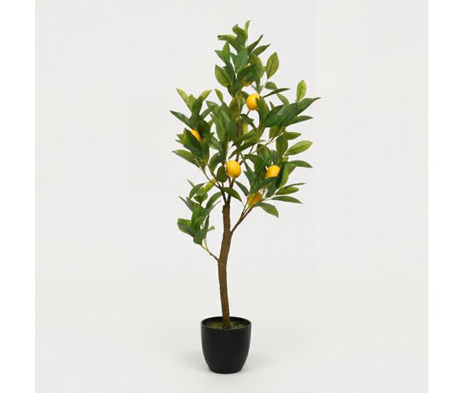 Planta floral artificial limonero 92cm