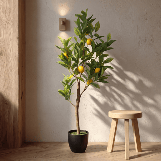 Planta floral artificial LIMONERO 92cm