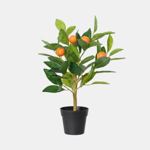 Planta floral artificial NARANJO 43cm