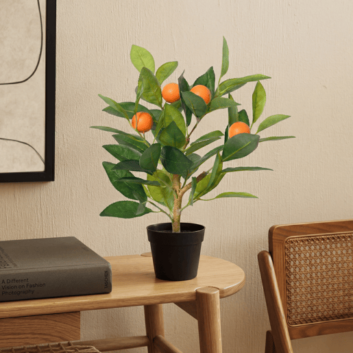 Planta floral artificial NARANJO 43cm Planta floral artificial NARANJO 43cm