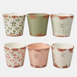 Vaso de flores COTAGGE 12,8x14cm cores e modelos sortidos