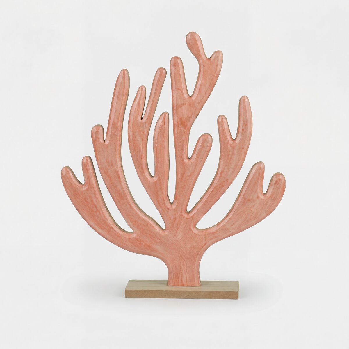 Figura CORAL en MDF 27,5x24x5cm 