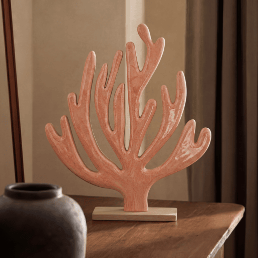 Figura CORAL en MDF 27,5x24x5cm