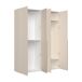 Dormitorio completo TORINO con mesitas, cómoda y cama 150x190cm Dormitorio completo TORINO con mesitas, cómoda y cama 150x190cm Beige