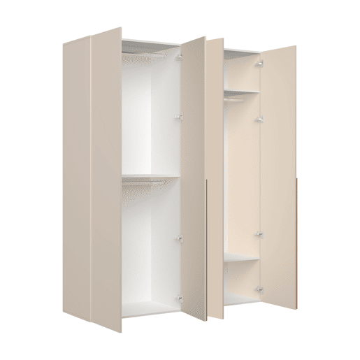 Quarto completo TORINO 160x200cm em bege