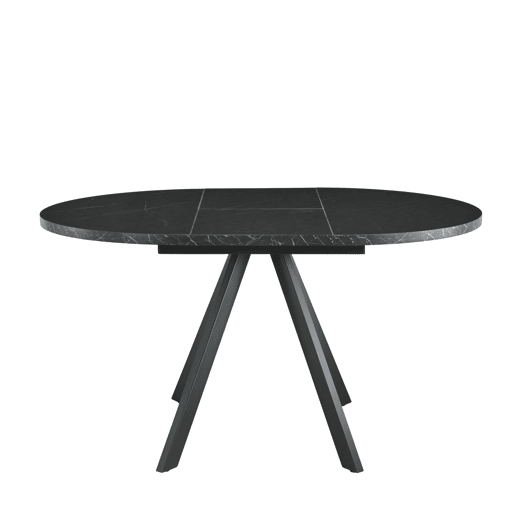 Mesa de cozinha extensÃvel SIRIO preto Mesa de cozinha extensÃvel SIRIO preto