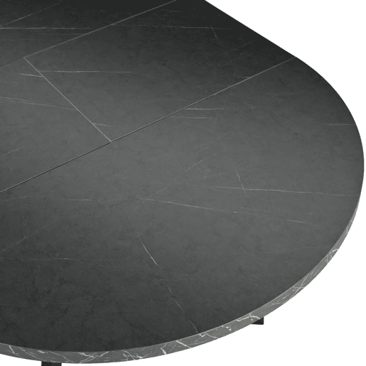 Mesa de cozinha extensÃvel SIRIO preto Mesa de cozinha extensÃvel SIRIO preto