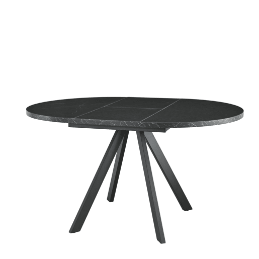 Mesa de cozinha extensÃvel SIRIO preto Mesa de cozinha extensÃvel SIRIO preto