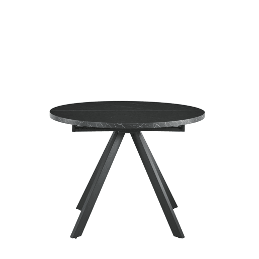 Mesa de cozinha extensÃvel SIRIO preto Mesa de cozinha extensÃvel SIRIO preto
