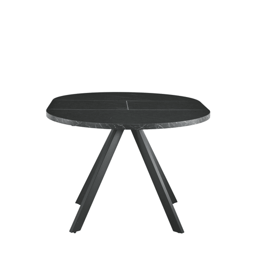 Mesa de cozinha extensÃvel SIRIO preto Mesa de cozinha extensÃvel SIRIO preto
