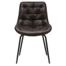 Conjunto de 2 cadeiras CLEO castanho