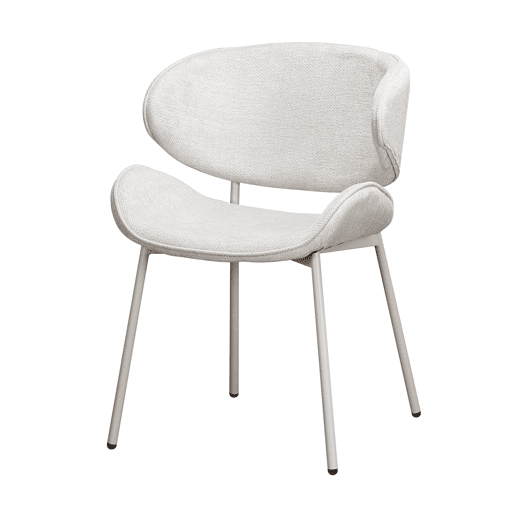 Conjunto de 2 cadeiras INGRID cor branco Conjunto de 2 cadeiras INGRID cor branco