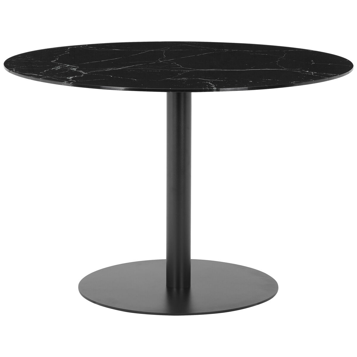 Mesa de comedor redonda cristal IRIS