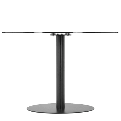 Mesa de jantar redonda IRIS em vidro