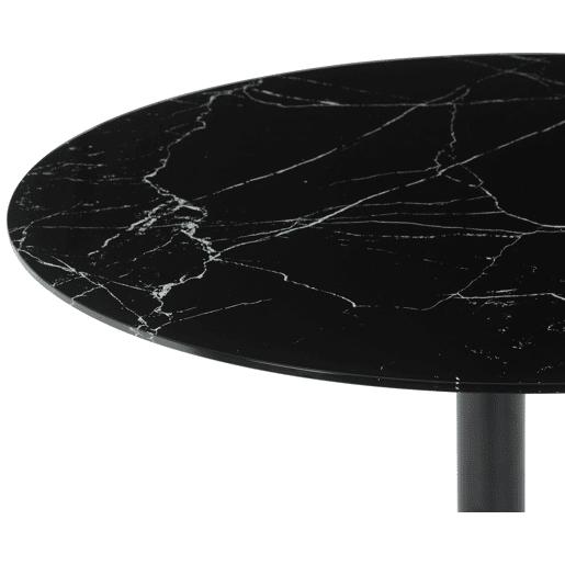 Mesa de jantar redonda IRIS em vidro