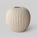Jarrón de cerámica MENORCA 24,5x25,5cm Jarrón de cerámica MENORCA 24,5x25,5cm Beige