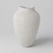 Jarrón de cerámica AZORE 30,5x19cm Jarrón de cerámica AZORE 30,5x19cm Blanco