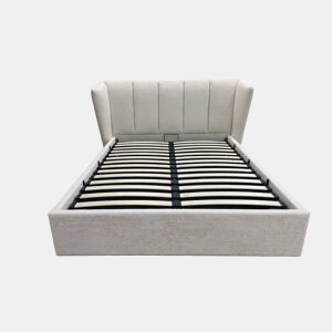 Cama DRAWERS com 4 gavetas 140x190cm bege