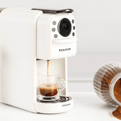 Máquina de café multicápsulas TAURUS MOKA BARI 0,7 litros 1400W