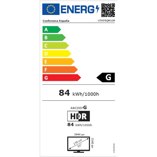 TV 55 polegadas FAR UTA55QM10P Smart TV QLED