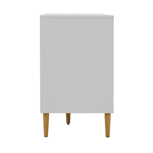 Aparador NORD com 3 portas cor cinza