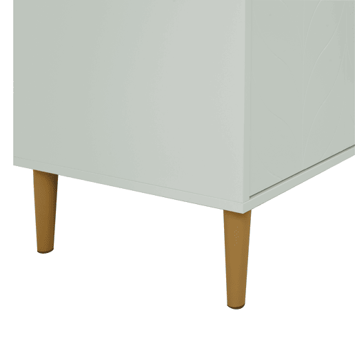 Aparador NORD com 3 portas cor verde