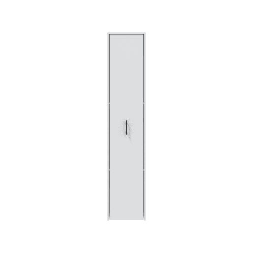 Sapateira retrátil DUALSTEP com 8 aberturas 37x183x60cm branca