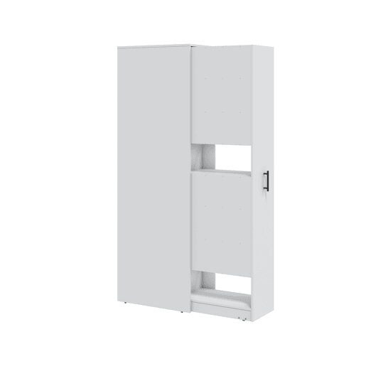 Sapateira retrátil DUALSTEP com 8 aberturas 37x183x60cm branca