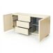 Aparador 2 puertas HOLLOWAY Aparador 2 puertas HOLLOWAY Beige