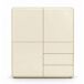 Aparador alto 3 puertas HOLLOWAY Aparador alto 3 puertas HOLLOWAY Beige
