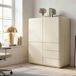 Aparador alto 3 puertas HOLLOWAY Aparador alto 3 puertas HOLLOWAY Beige