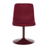 Conjunto de 2 cadeiras giratórias HOLLOWAY bordeaux