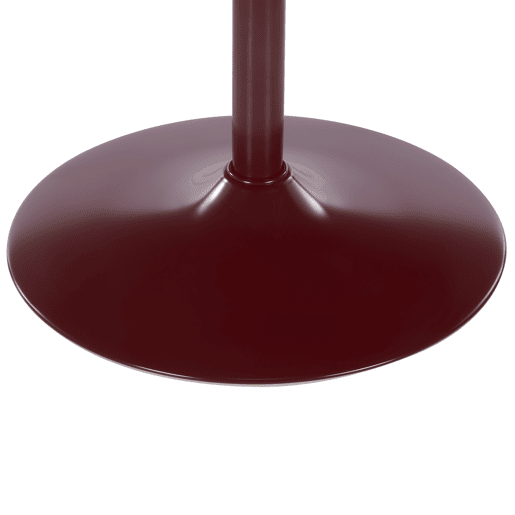 Conjunto de 2 cadeiras giratórias HOLLOWAY bordeaux