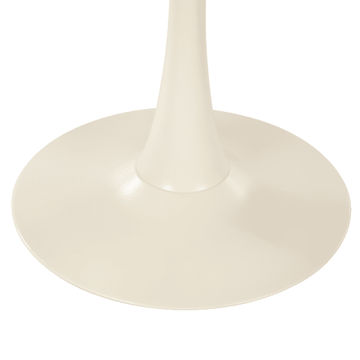 Mesa de jantar redonda HOLLOWAY bege