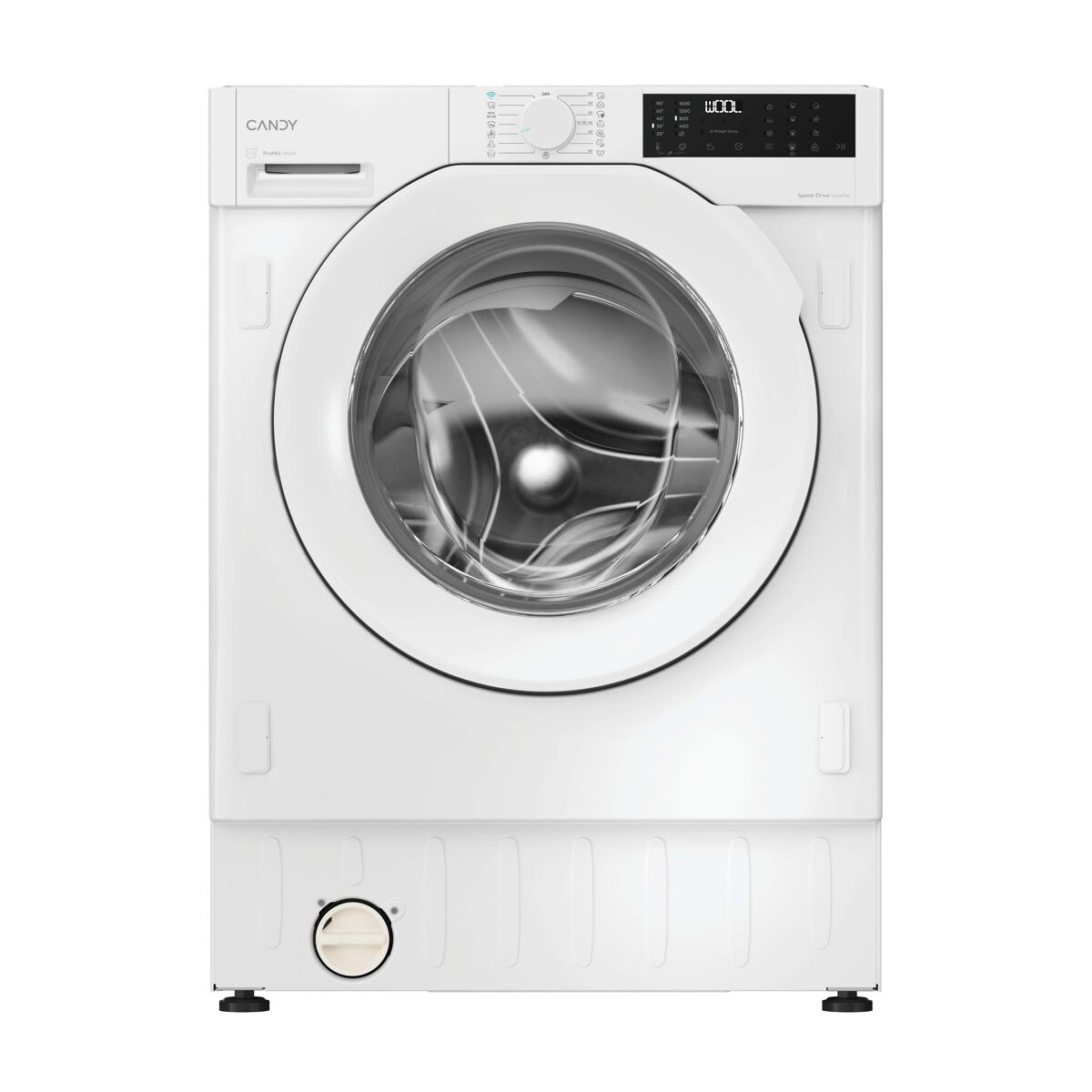Lavadora integrable frontal CANDY BC448M4D8J‑S 8 kilos 1400RPM 