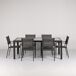 Conjunto jardín MILLENIUM con mesa y 6 sillas Conjunto jardín MILLENIUM con mesa y 6 sillas Gris Claro
