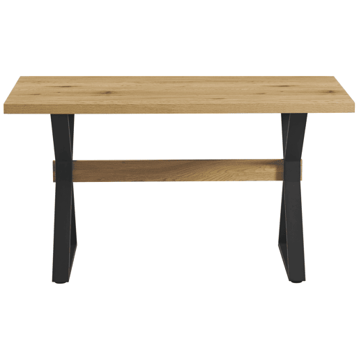 Mesa de jantar fixa JACKSON carvalho e preto