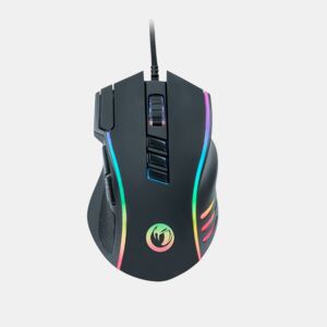 Rato óptico PCGM-420 cor preto