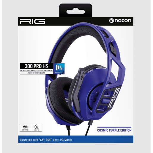 Auscultadores de gaming RIG300PROHS azul Auscultadores de gaming RIG300PROHS azul