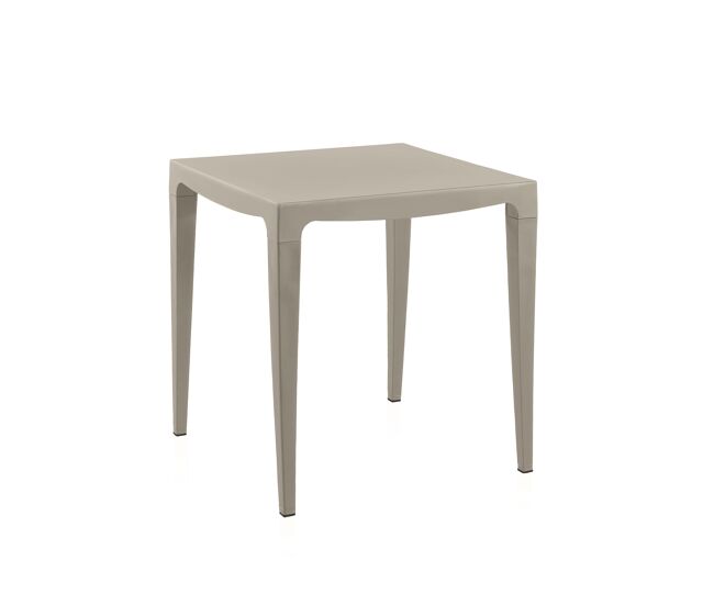 Mesa de jardín master 70cm de ancho color topo