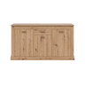 Aparador DACITE 158x87x40cm com 3 portas e 1 gaveta em carvalho