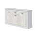 Aparador DACITE 158x87x40cm 3 puertas y 1 cajón Aparador DACITE 158x87x40cm 3 puertas y 1 cajón Blanco