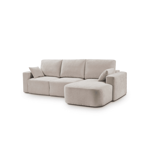 Chaise longue direita ROUND 294cm bege Chaise longue direita ROUND 294cm bege
