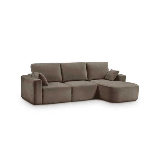 Chaise longue direita ROUND 294cm vison Chaise longue direita ROUND 294cm vison