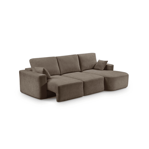 Chaise longue direita ROUND 294cm vison Chaise longue direita ROUND 294cm vison
