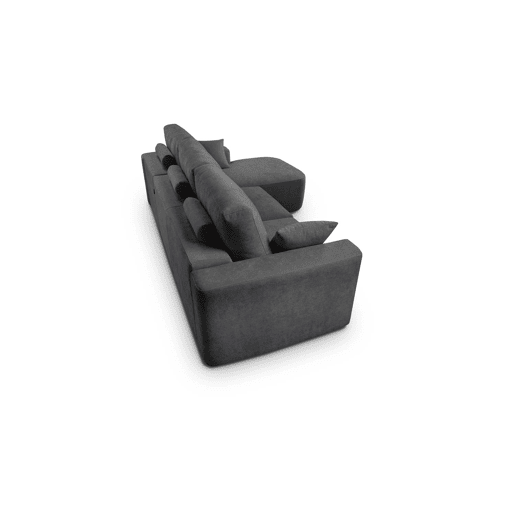 Chaise longue direita ROUND 294cm antracite