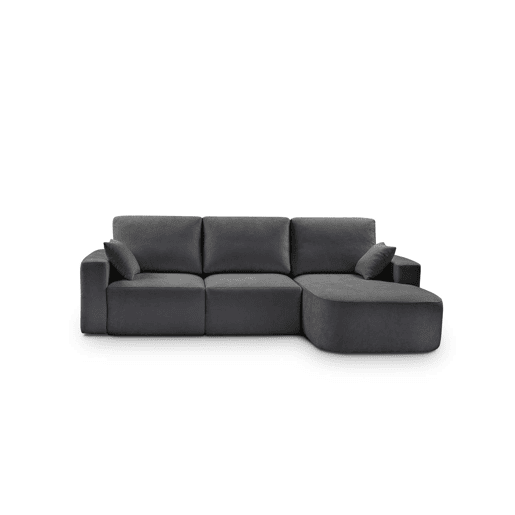 Chaise longue direita ROUND 234cm antracite Chaise longue direita ROUND 234cm antracite