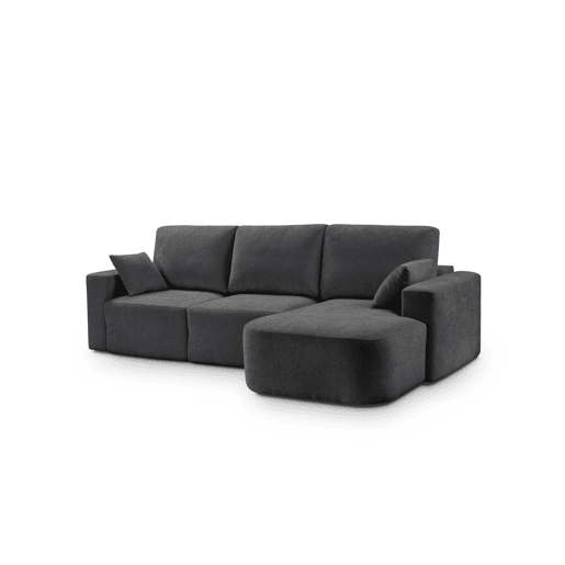 Chaise longue direita ROUND 234cm antracite Chaise longue direita ROUND 234cm antracite