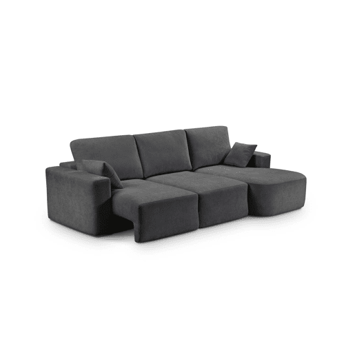 Chaise longue direita ROUND 234cm antracite Chaise longue direita ROUND 234cm antracite